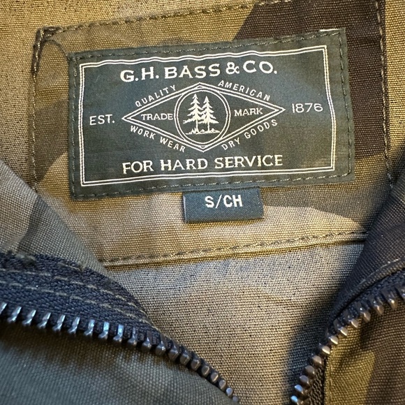 GH Bass & Co Camouflage Lightweight Jacket - Picture 13 of 14